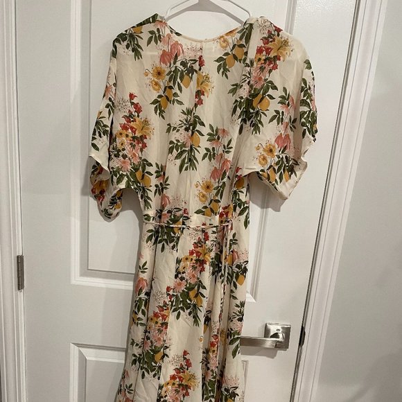 Reformation Karen Wrap Dress (small) NWT - Picture 3 of 4